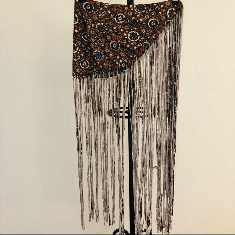 RVCA Women's Bohemian Fringe Swim Cover-Up - Picture 2 of 5